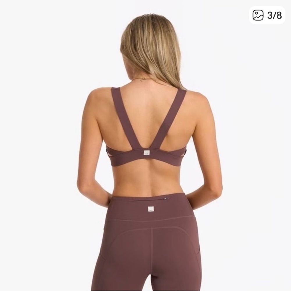 Vuori Chestnut Leggings + Sports Bra SET (Medium)